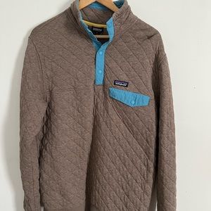 Patagonia Mens Cotton Quilted Snap-T Pullover